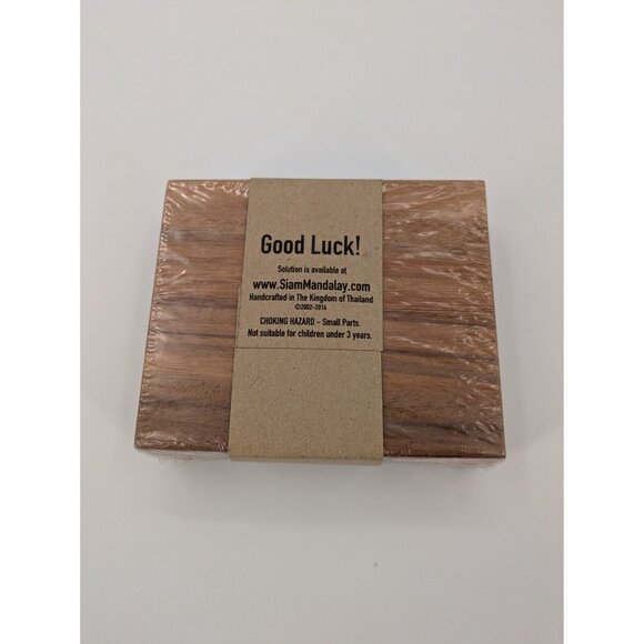 Siam Mandalay Wooden‎ Soccer Game Slide Puzzle - Picture 2 of 4